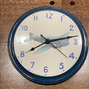 Airplane Wall Clock